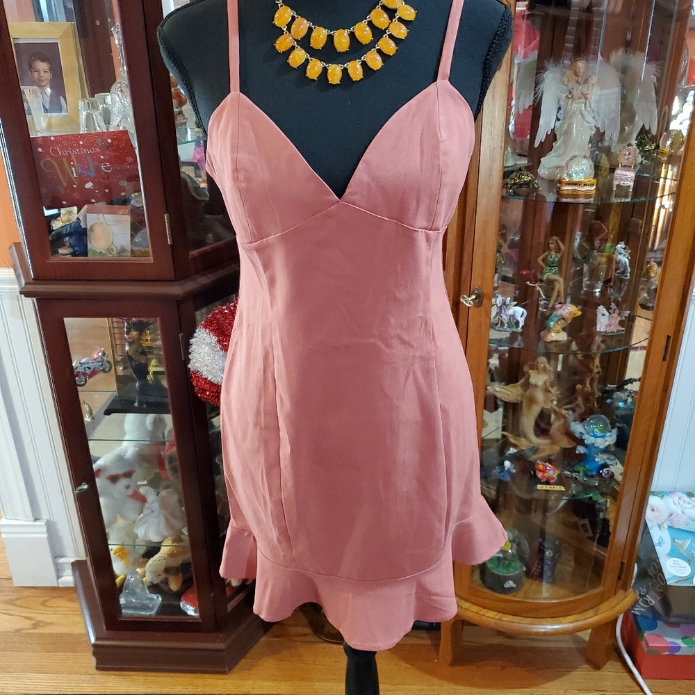 Forever 21 peach dress